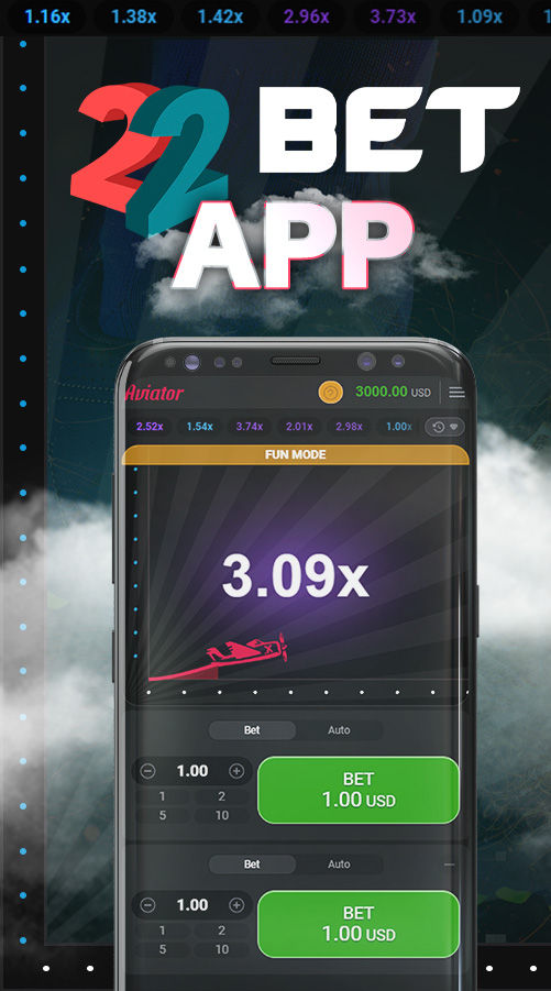 22bet app for android and ios