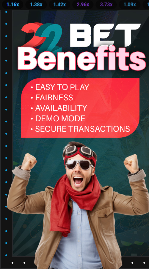 22bet benefits