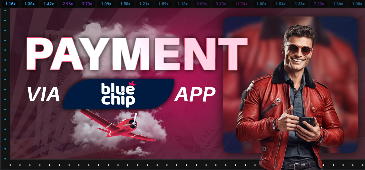 deposit and withdrawal via bluechip app
