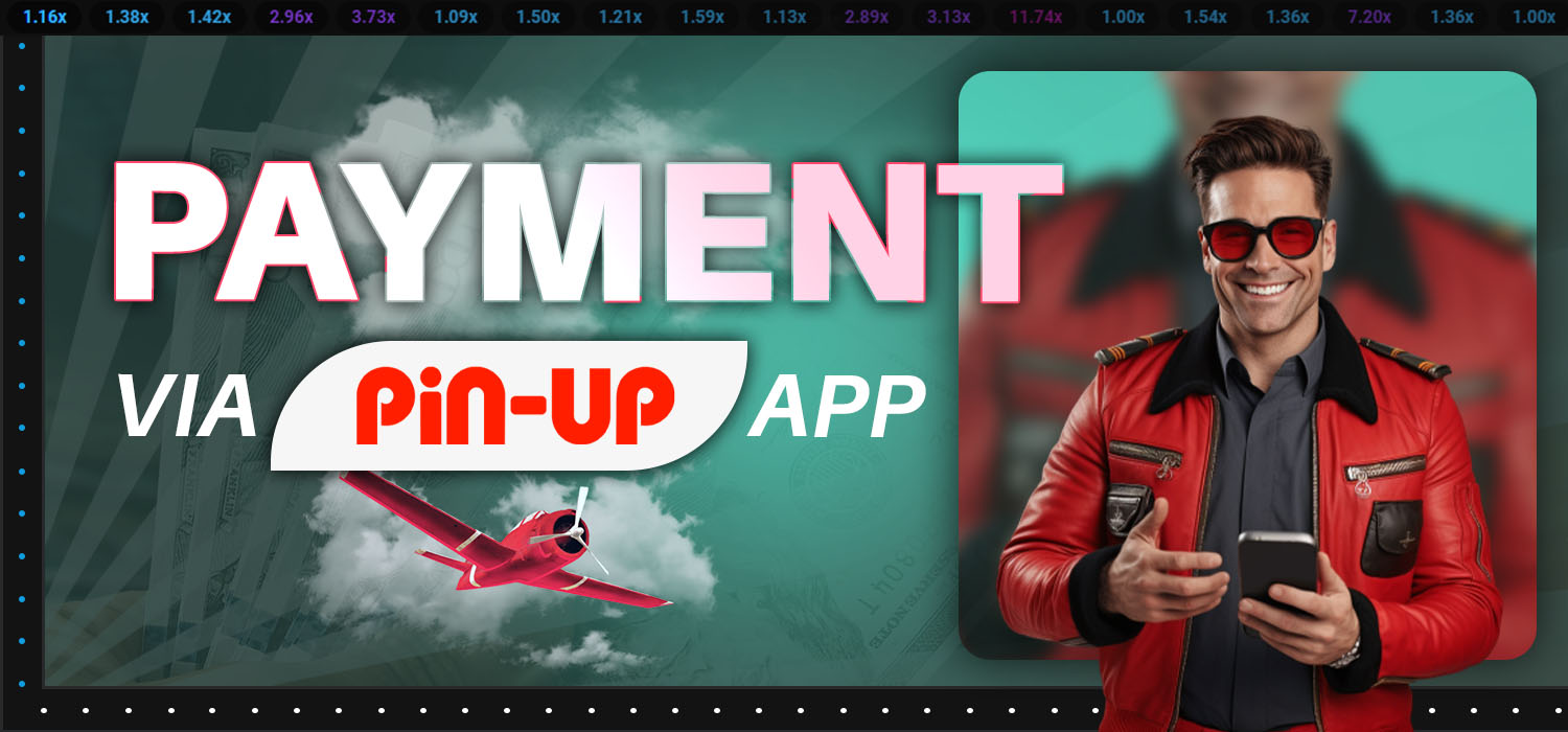 deposit and withdrawal via pin up app